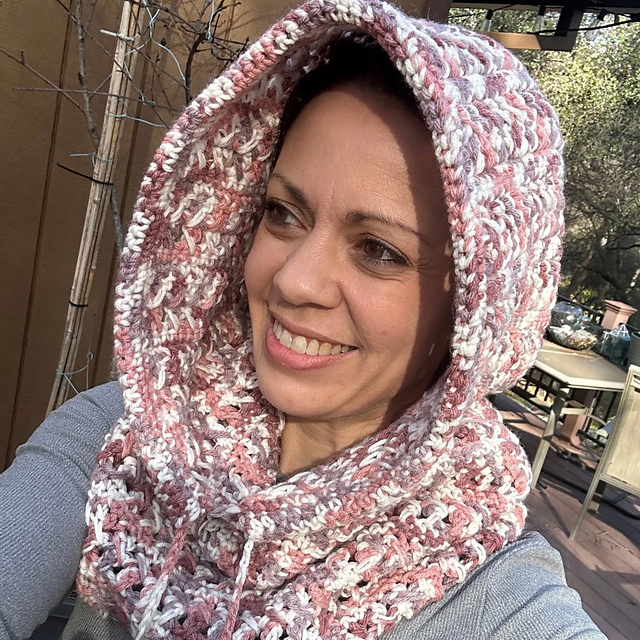 Criss Cross Hooded Cowl