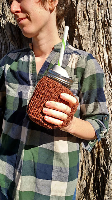 Hipster Jar Cozy