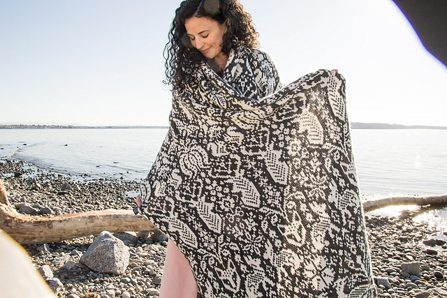 Woodland Animals Shawl