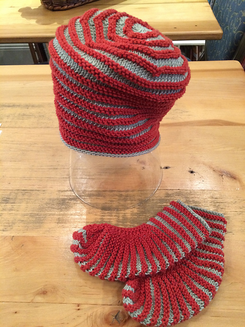 Show Your Stripes Baby Hat and Booties Set