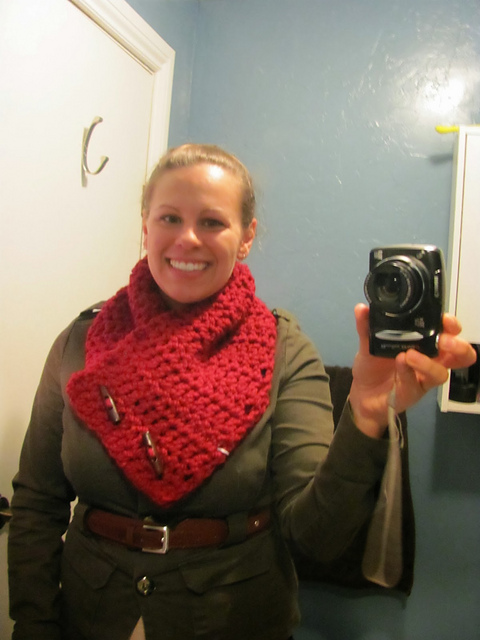 Chunky Button Cowl