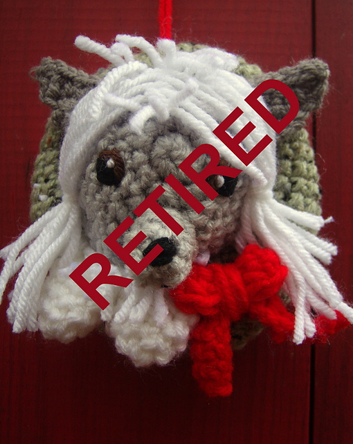 Holiday Chinese Crested Ornament