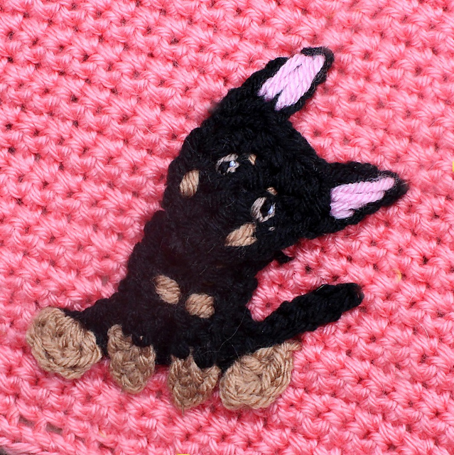Miniature Pinscher Patch