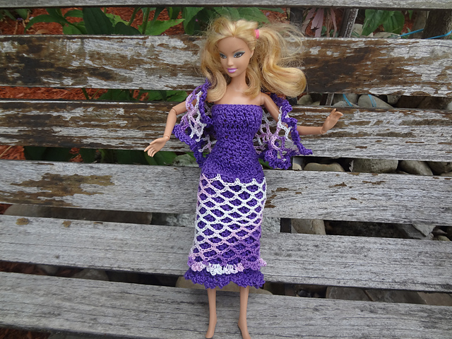Ravelry: Blossom Barbie Dress pattern by Jennifer Gregory