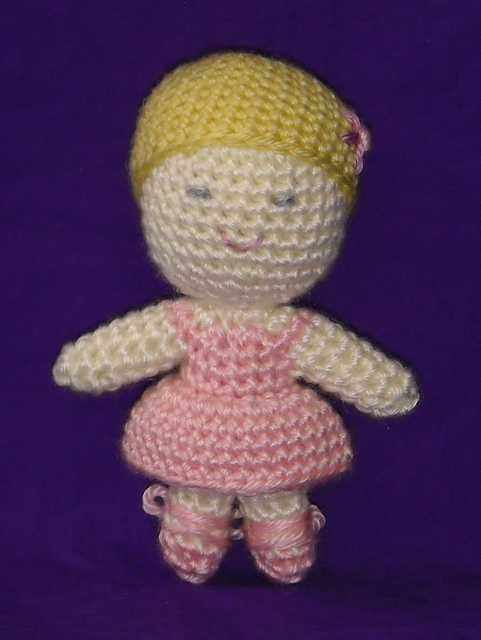 Pixie Sleeping Beauty: Amigurumi Doll