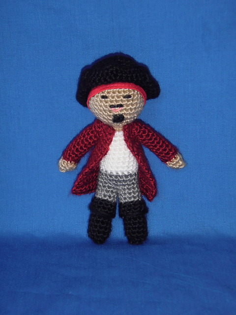 Blackbeard: Amigurumi Doll