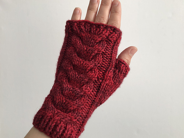 Fingerless Mitts