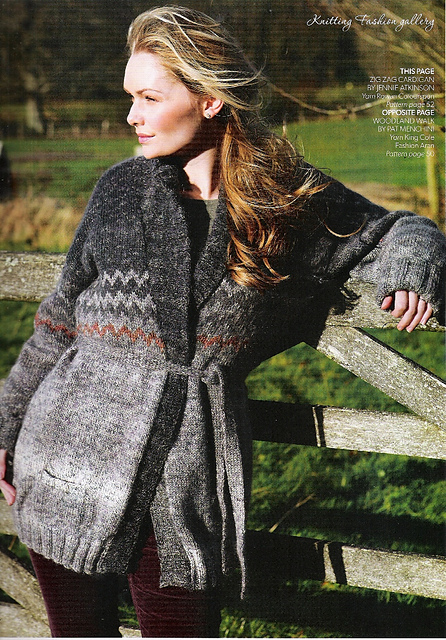 Zig Zag cardigan