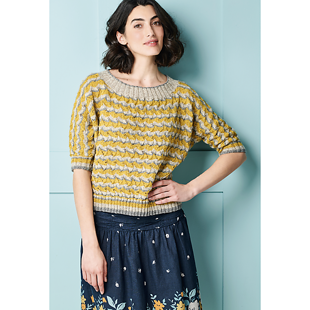 Coltsfoot batwing top