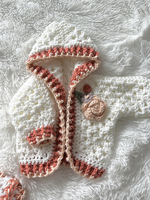 Baby Hex Cardigan