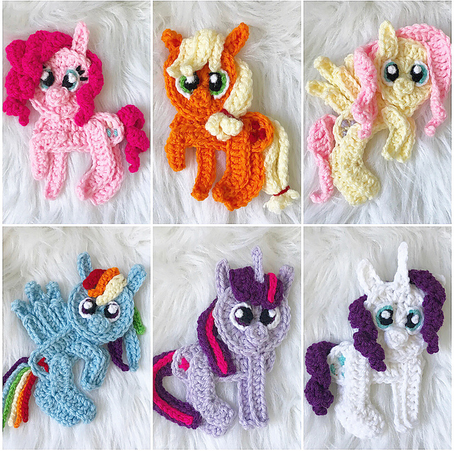 Rainbow Horses