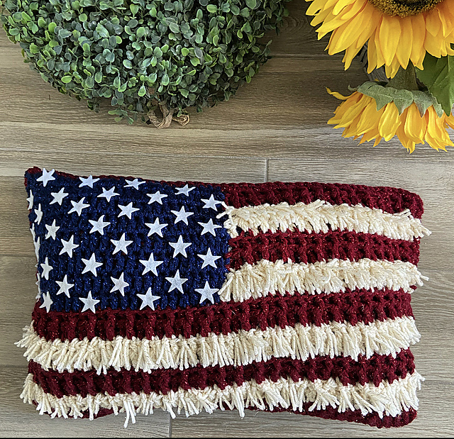 American The Beautiful Pillow