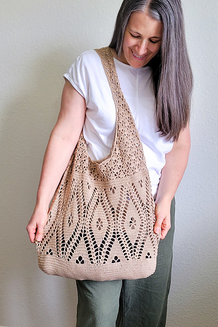 Prairie Flower Market Bag