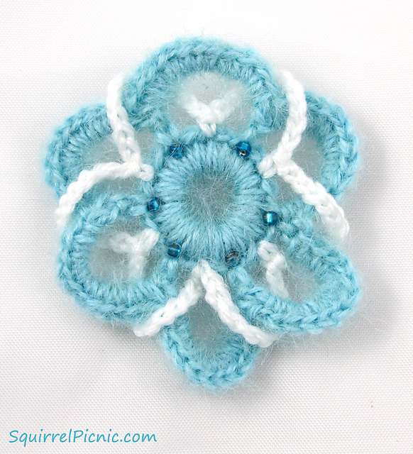 Vintage Mohair Brooch