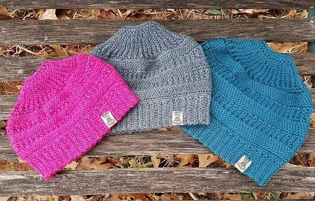 Purl Illusions Slouch & Messy Bun