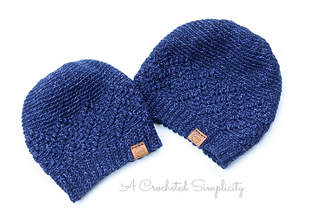 Ravelry: Chevron Peaks Slouch pattern by Jennifer Renaud