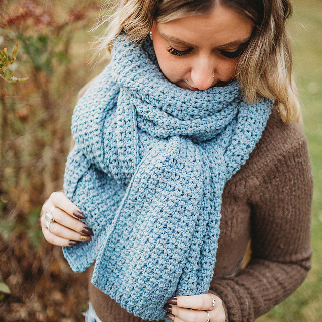 Ravelry: Maisy Crochet Scarf pattern by Jennifer Renaud