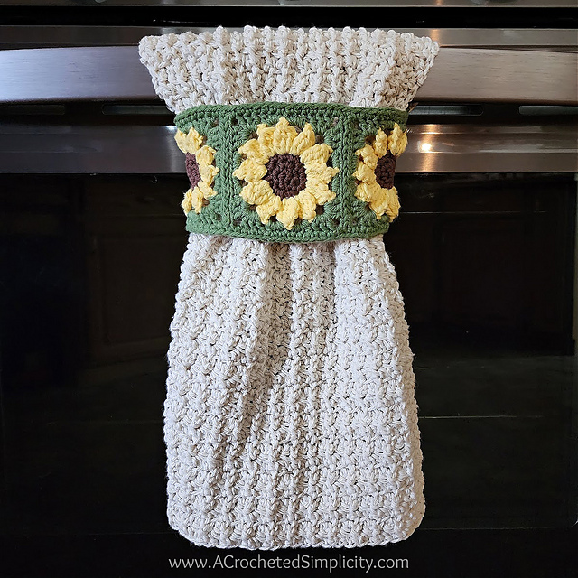 Sunflower Hand Towel