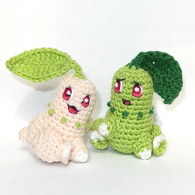 #152 Chikorita Amigurumi