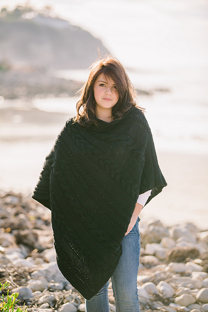 Dianne's Cable Poncho