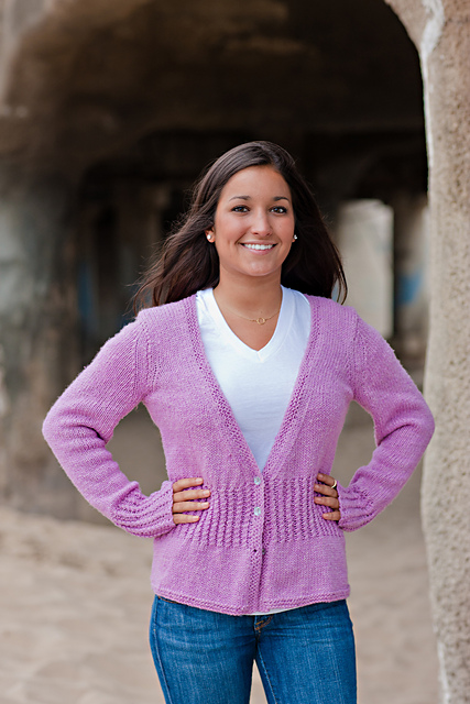 Aruba Twisted Rib Cardigan