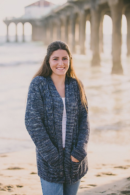 Laurie's Cable Hoody Cardigan