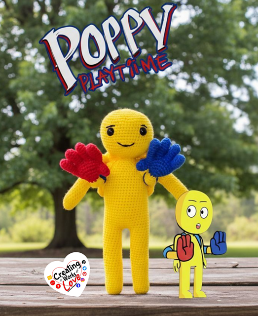 Ravelry: Poppy Playtime Player pattern by Jennifer MacEwen