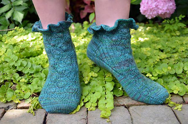 Waterlilies Sock