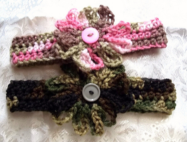 Camo Baby Headbands