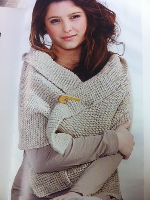 garter stitch shawl