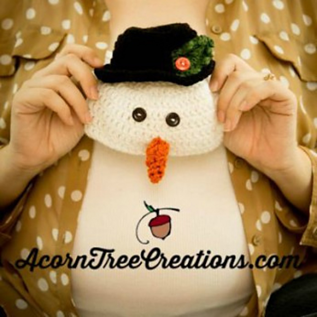 Cheerful Snowman Hat