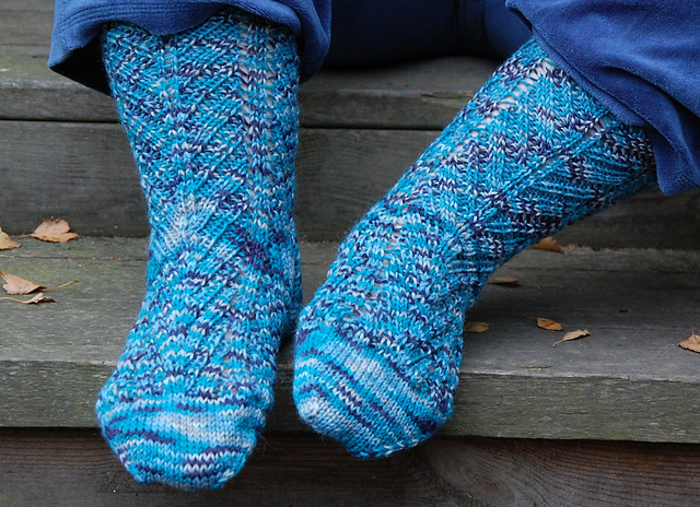 Spruce Rib Socks