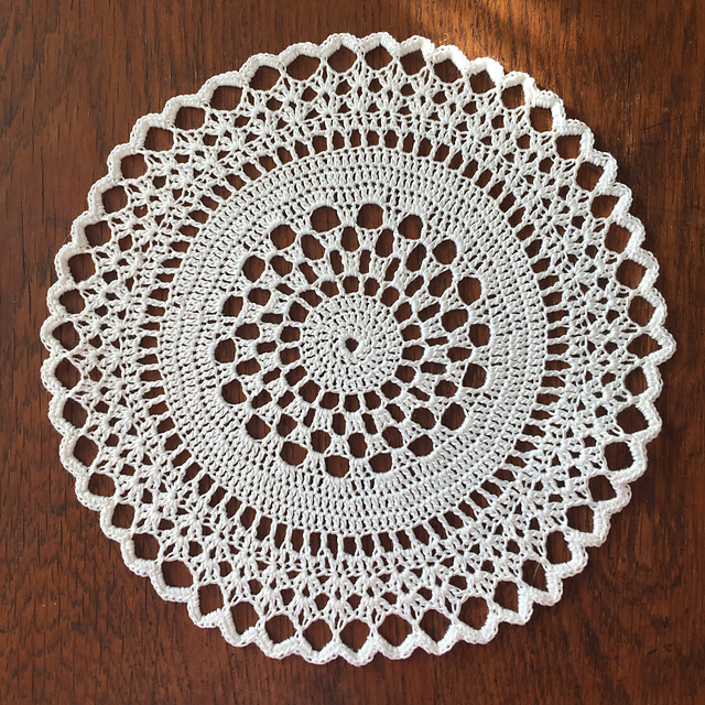 Birthday doily