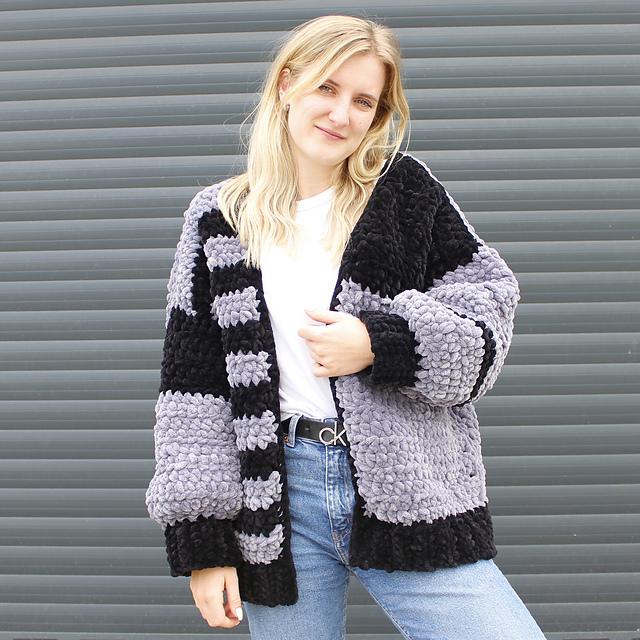 Oversize Jacke Cosy