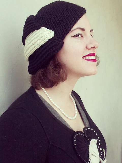 Crocheted Hat Style No. 1