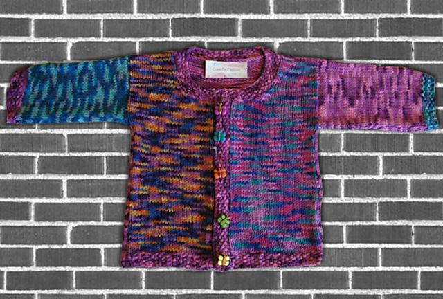 Color Block Cardigan