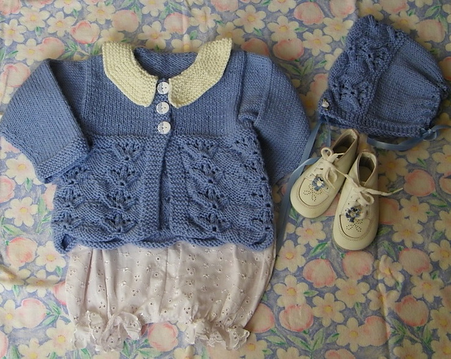 Lavender's Blue Infant Cardi