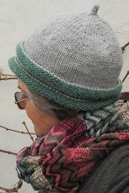Outdoorsy cloche beanie