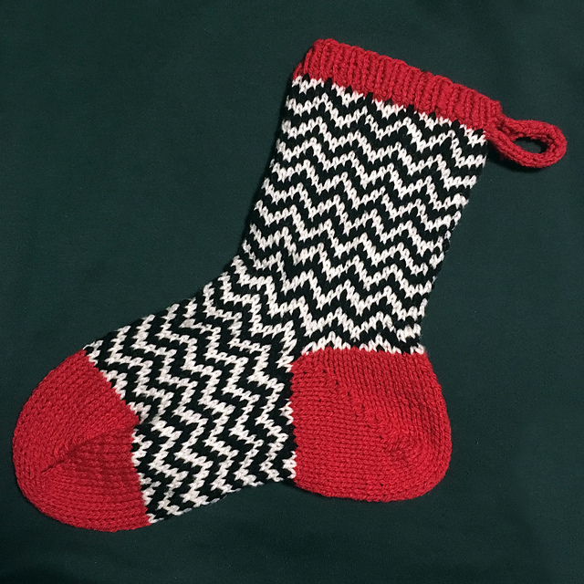 Black Lodge Christmas Stocking