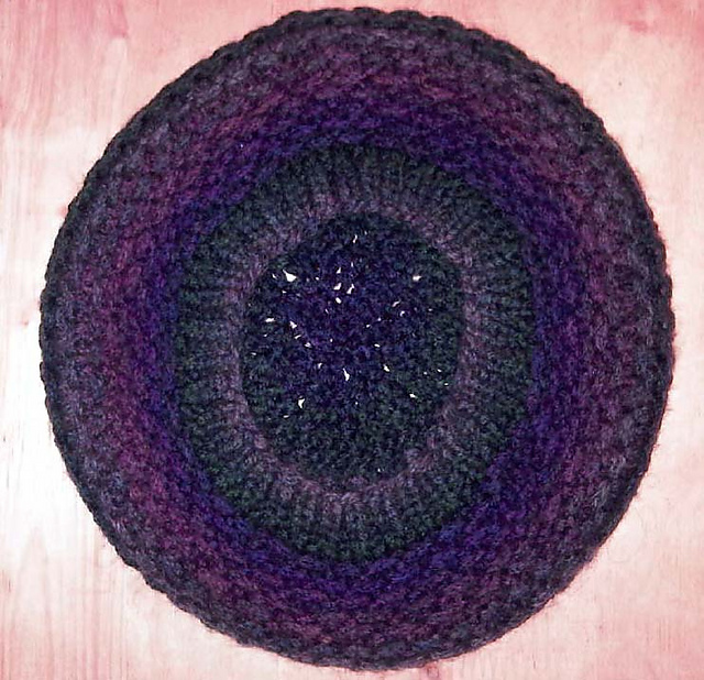 Anise Slipped Stitch Beret