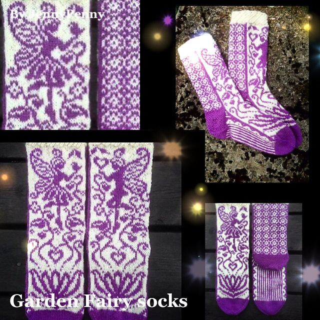Garden Fairy Socks