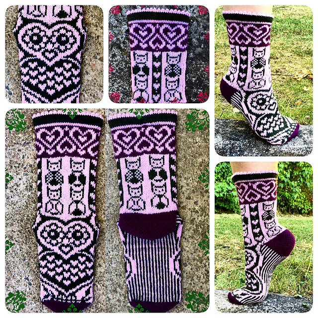 Lova (Love Owl) Socks