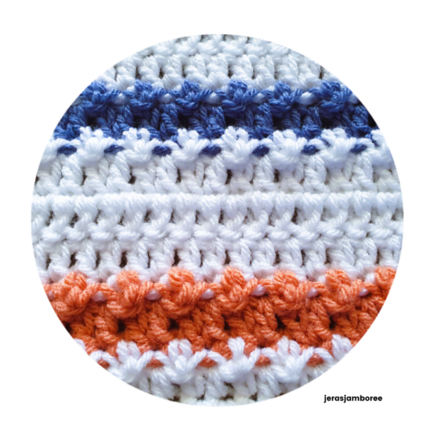 Chunky Stripes Throw