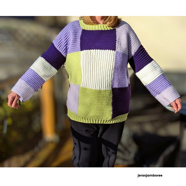 Patchwork Sweater