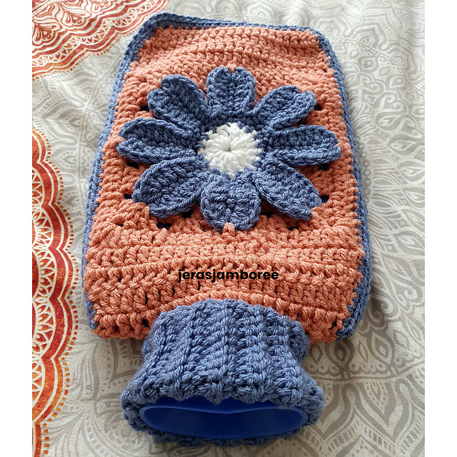 Cosmos Hot Water Bottle Cover