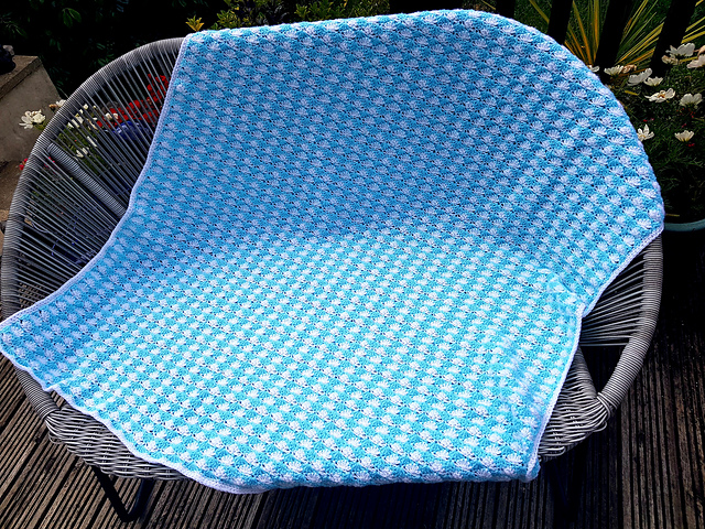Shell Bay Baby Blanket