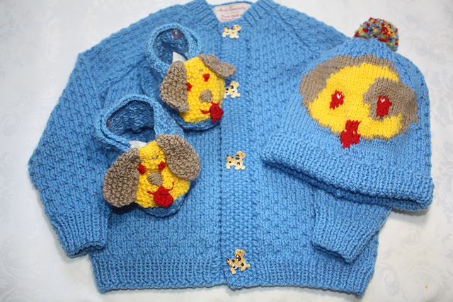 Precious Puppy Baby Set