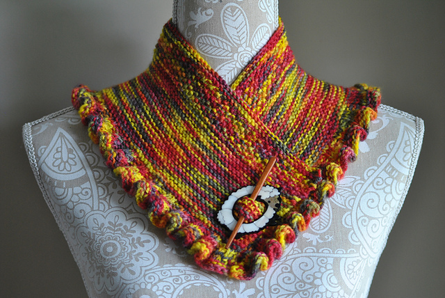 An Ounce of Flounce Ruffled Scarf