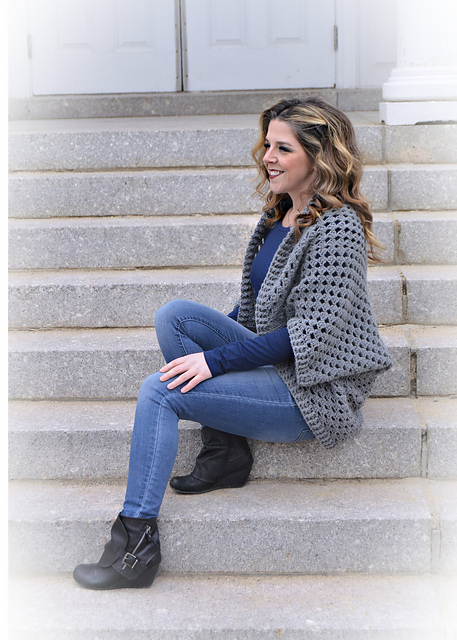 Granny Square Shrug