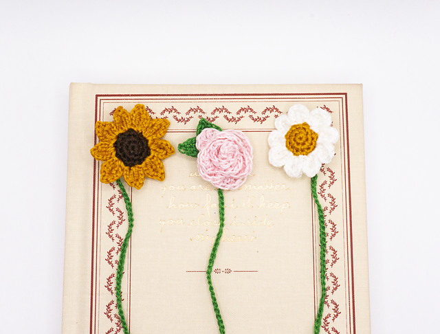 Flower Bookmarks